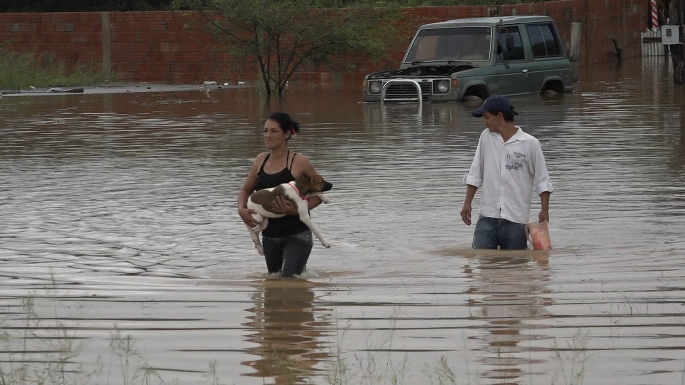 Chaco en estado crítico por las lluvias Chaco en estado crítico por las lluvias