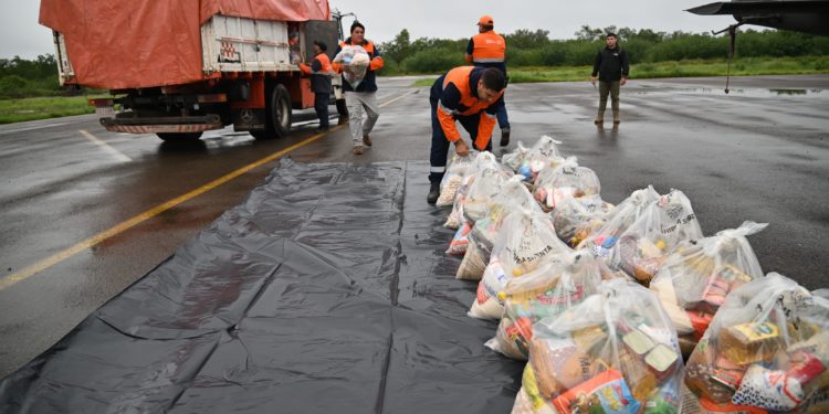 Gestionan ayuda para damnificados de Pozo Hondo en medio de la crecida del Pilcomayo