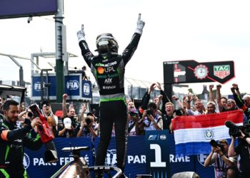 Día inolvidable para Joshua Duerksen: Victoria en Australia y encuentro con Lewis Hamilton