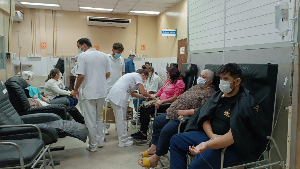 Aumento de cuadros respiratorios con 18.238 consultas en una semana