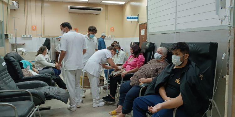 Aumento de cuadros respiratorios con 18.238 consultas en una semana