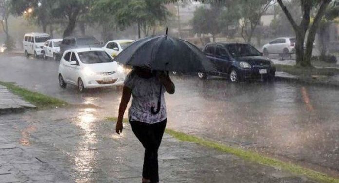 Sábado con lluvias en gran parte del país