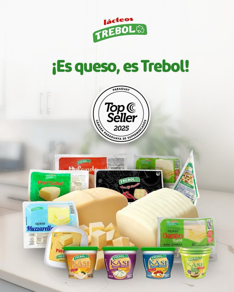 Lácteos Trébol: Un año más líder en la categoría quesos del Top Seller