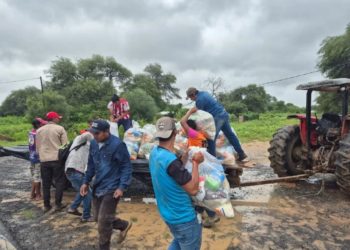 SEN entrega kits de alimentos a comunidades aisladas en el Chaco