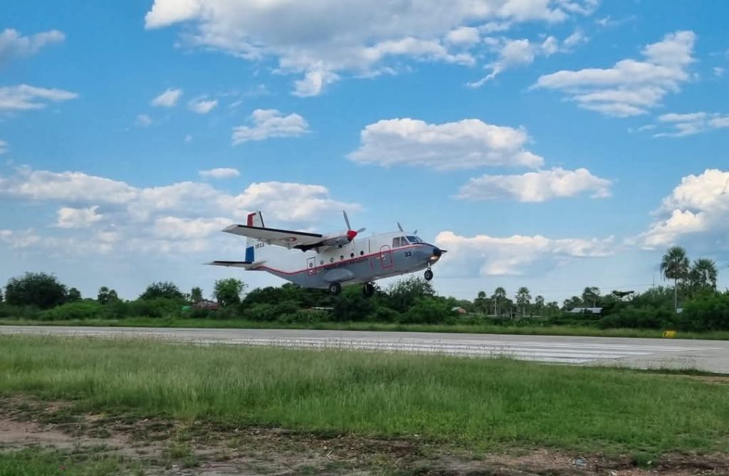 Consiguen aumentar la frecuencia de vuelos en el Chaco para ayudas humanitarias Consiguen aumentar la frecuencia de vuelos en el Chaco para ayudas humanitarias