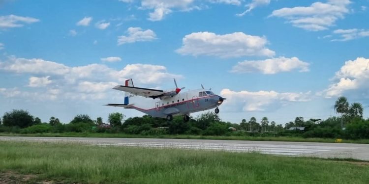 Consiguen aumentar la frecuencia de vuelos en el Chaco para ayudas humanitarias