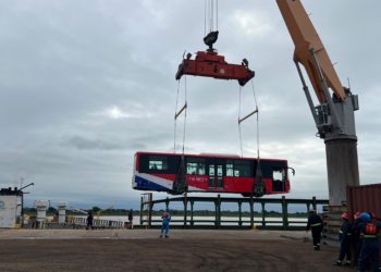 Se completan 30 unidades de buses eléctricos que se integrarán al sistema de transporte