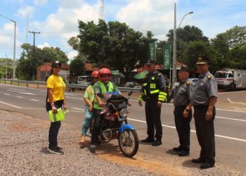 Patrulla Caminera amenaza con duras sanciones a “motoqueros” infractores en ruta